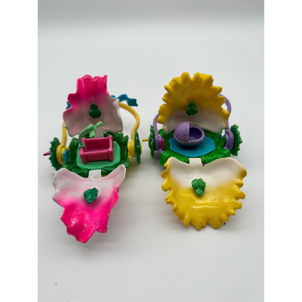 Vintage 1994 Entertainment Princess of the Flower Fairy Compacts Set of 2